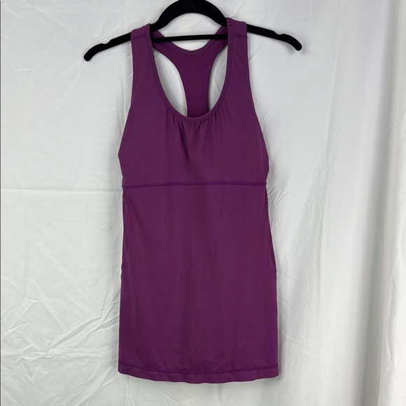 lululemon Purple Women's Racerback Tank Top No Size Tag Size  medium - Picture 1 of 11